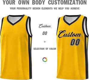 Vente en gros de maillots de basket-ball pour hommes uniformes d'équipe personnalisés impression par sublimation tissu maillé respirant fournisseur OEM offres en gros - Product Image 3