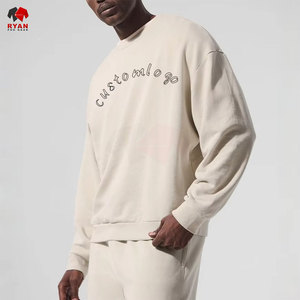 Sweatshirts personnalisés Ryan Pro Gear pour hommes avec logo personnalisé, conception ODM OEM, coupe régulière, vêtements décontractés - Product Image 1