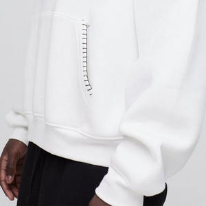 Sweat à capuche décontracté léger en coton pour hommes avec poche respirant et confortable de haute qualité - Product Image 3