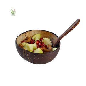 Cuenco de cáscara de coco natural Vajilla de coco Cuencos redondos a precio mayorista - Product Image 1