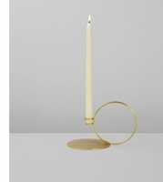 Support de bougie personnalisable en aluminium plaqué or, artisanal et moderne, pour la décoration de la maison, les mariages, les cafés et les hôtels