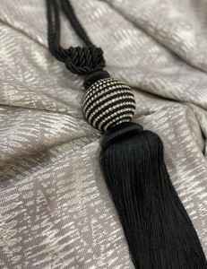 <b>Tie</b> <b>Backs</b> Curtain <b>Tie</b> <b>Backs</b> - Silver Home Decor - Home and Living - Curtain Decor - Rope <b>Tie</b> <b>Back</b> - Product Image 2
