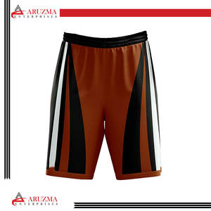 Vente en gros de shorts de basket-ball en maille personnalisés pour hommes design universitaire uni avec sublimation fabriqués pour des vêtements de sport - Product Image 5