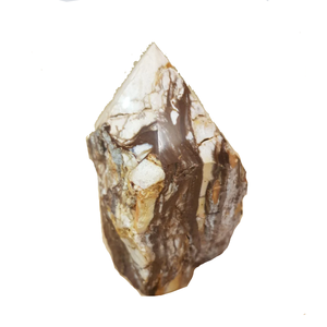 Alta calidad Zebra Jasper Point Cut Base Crystal Point curación belleza natural es un maestro de decoración de hogar u oficina perfecto - Product Image 2