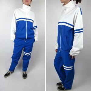 Authalic hip hop diseño OEM blanco personalizado hombres calle estilo 100% algodón material Sudadera con capucha y chaqueta chándal completo unisex - Product Image 6