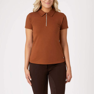 2026 imprimé polos 100% coton pour femmes Top qualité nouveau personnaliser coton Polyester femmes imprimé polos - Product Image 2