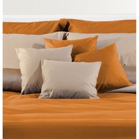 Fabriqué en Italie, 100% coton, 400TC, ensemble de housse de couette en percale de haute qualité (140x200cm + 2x50x80cm taies d'oreiller), durable, toutes saisons