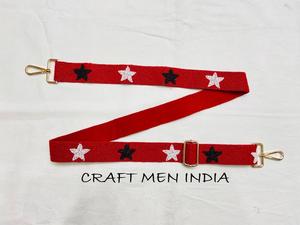 Cinturones de cuentas personalizados para niñas, el último diseño, todo personalizado, multicolor, leopardo, bandolera, correa de lona para la escuela universitaria - Product Image 6