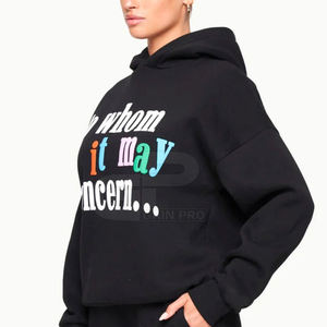 Sweats à capuche décontractés pour femmes, coupe ample, pour un usage quotidien, avec un look tendance et surdimensionné - Product Image 2