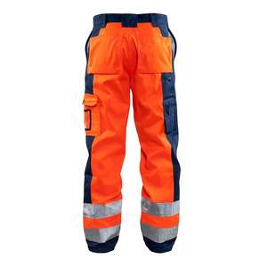 Pantalon de sécurité de travail de la meilleure qualité fabriqué en usine Pantalon de sécurité de travail imprimé de logo personnalisé de conception la plus esthétique - Product Image 3