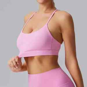 Custom Wholesale Activewear Womens Gym Fitness <b>Sets</b> Yoga Sports Bra <b>Top</b> & Workout Clothes for Women - Product Image 4