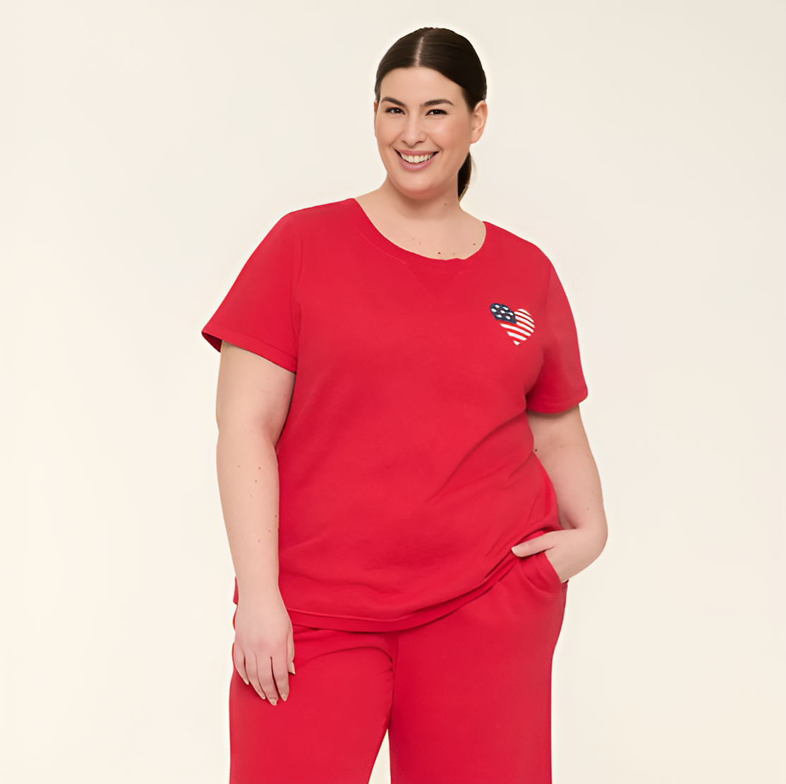 Breathable French Plus-Size Women's T-Shirt Cross-Back Short-Sleeve Design Summer Wholesale Valley T Shirt Garments Vendor