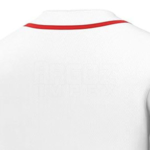 เสื้อกีฬาเบสบอลและซอฟต์บอลสำหรับวัยรุ่นใส่ได้ทุกเพศดีไซน์คอวีระบายอากาศได้และผลิตในปากีสถานสำหรับชุดกีฬาล่าสุด - Product Image 5