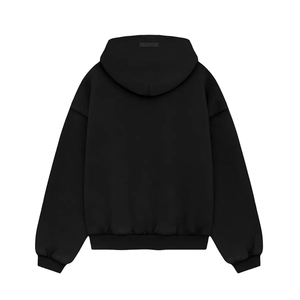 Sweat à capuche unisexe en coton avec strass Sweatshirts lourds en éponge française Fabricants personnalisés Poids lourds essentiels - Product Image 2