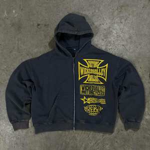 Sudadera con capucha cremallera impresión personalizada nuevo estilo venta al por mayor peso pesado Streetwear algodón mezclado sudaderas con capucha para hombres - Product Image 3