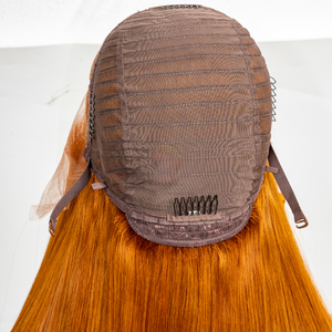 Perruque Full Frontal avec Logo Personnalisé Perruque Hd Lisse en Cheveux Humains du Vietnam avec Dentelle Frontale Hd - Product Image 3