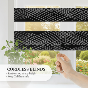 Persianas Verticales Enrollables de Tela <span class=keywords><strong>El</strong></span>éctricas Modernas de <span class=keywords><strong>Gran</strong></span> Calidad Sisheng, con Diseño de Cebra, Opacas, para Ventana K503 - Product Image 1