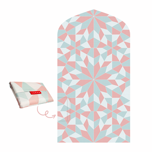 Alfombra de oración de viaje, Alfombra de oración musulmana portátil impermeable ligera, diseño islámico único TAKVA The Pocket Sejadah Classic Collection - Product Image 1