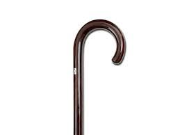 Bâton de marche en bois de haute qualité avec poignée en métal Bâton doré pour les malades Caractéristiques Pointe en laiton - Product Image 4