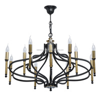 Produit exclusif Lustre en cristal unique à éclairage élevé avec suspension suspendue décorative antique pour salle à manger et chambre à coucher