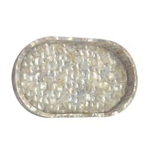 ถาดเสิร์ฟไม้ถูพื้นแบบพรีเมี่ยมทำมือฝังด้วยเม็ดมุกเรซินขนาดพิเศษเป็นมิตรกับสิ่งแวดล้อมสำหรับร้านอาหารโรงแรม - Product Image 3