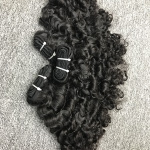 Vendeur de cheveux VQ vierge birmane pour Genius Weft paquet de cheveux humains bouclés bruts non traités dans toutes les tailles - Product Image 2