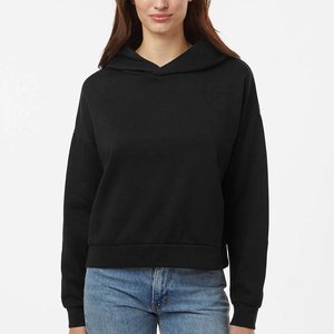 Sudadera con capucha extralarga para mujer, de forro polar, con gráficos y opciones de color personalizables - Product Image 2