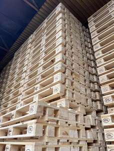 Paletas Europeas (EPAL) de Doble Cara y 4 Vías, Duraderas, de Primera Calidad, Servicio OEM/ODM, Nuevas y Usadas para Aplicaciones Industriales - Product Image 2