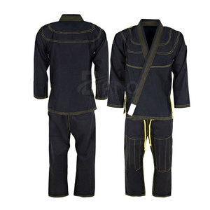 Uniforme cómodo de algodón Jiu Jitsu Gi de la mejor calidad con bajo MOQ hecho en Pakistán Servicio OEM disponible BJJ Ropa de artes marciales - Product Image 1