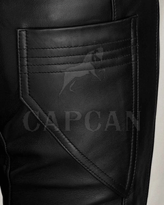 Pantalones de Cuero para Hombre, Nuevo Estilo, Logotipo Personalizado, Ligeros, Cintura Media, Precios Razonables, Más Vendidos - Product Image 5