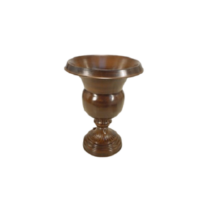 New Design Silver Shine Finishing Metal <b>Garden</b> <b>Urns</b> Flower Pot With Pedestal for Outdoor <b>Garden</b> Decorative Metal Plants Pot - Product Image 4