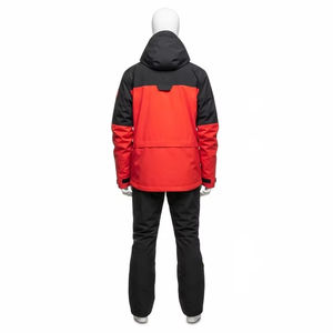 Vêtements de ski et de sports de neige coupe-vent, tissu polyester, finition à effet duveteux, équipement de protection hivernale isolé pour l'extérieur, vêtements de ski - Product Image 2