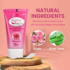 Crema Depilatoria Ecológica con Rosa y Aloe Vera para Cuerpo y Pies, Fórmula para una Piel Suave, Precio al por Mayor desde India - Product Image 3