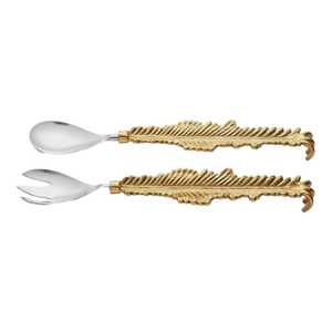 ชุดมือจับทรงขนนกทำมือทำจากโลหะสำหรับร้านอาหารโรงแรมบ้าน - Product Image 4