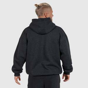 Wholesale Luxury <b>Men's</b> <b>Pullover</b> Hoodie Heavyweight 100% Cotton Winter Regular Fit Fleece Embossed Custom Puff Embroidered - Product Image 2