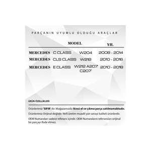 Couvre bouton d'ouverture de toit ouvrant noir pour Mercedes Classe Cls W218 - Product Image 2