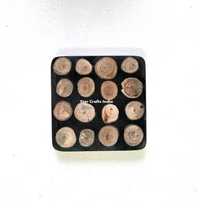 4X4 Inch Square Resin & Wood Coasters Wood Resin Mats Pads Round Home Hotel Epoxy Resin Acacia Wood <b>Kitchen</b> <b>Accessories</b> - Product Image 1