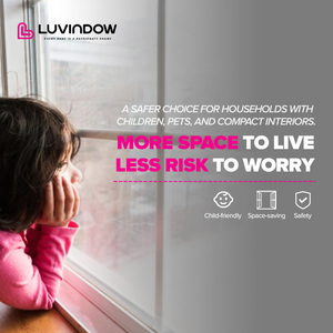 Đa điểm khóa an ninh nhỏ pháp Đôi quây ra mở cửa sổ nhà bếp với nướng thiết kế - Product Image 5