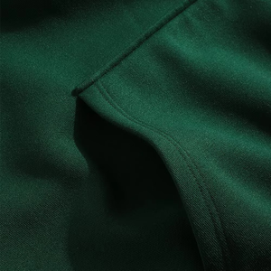 เสื้อฮู้ดผ้าคอตตอนมีฮู้ดปักลายสีพื้นสำหรับฤดูหนาวไซส์ใหญ่พิเศษของผู้ชายสินค้าส่งตรงจากโรงงาน100% - Product Image 3