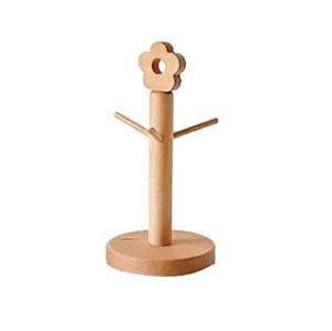 ที่วางแก้วแนวตั้งทำจากไม้คุณภาพสูง,ที่วางแก้วไม้ชั้นเก็บแก้วสำหรับวางบนโต๊ะในห้องครัวปรับแต่งขนาดได้ - Product Image 3