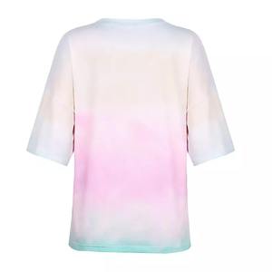 T-shirt pour homme Dry Fit à séchage rapide, polyester/coton, blancs pour sublimation, logo personnalisé imprimé, manches courtes - Product Image 5