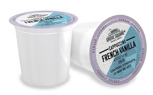 Capsules de cappuccino Grove Square, saveur vanille française, portion individuelle, 50 unités - Product Image 3