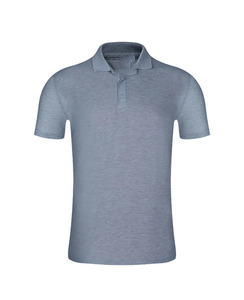 Camisa Corporativa de Manga Corta con Cuello Alto Teñida para Hombre, Personalizada con Logotipo, Verano - Product Image 2
