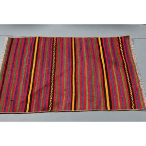พรมขนแกะลายสีแดงแบบดั้งเดิมขนาด2.1x3.5ฟุตความหนา10มม. 9x12ขนาดสำหรับห้องโถงทางเข้าห้องพร้อมแผ่นรองทำจากยาง - Product Image 3
