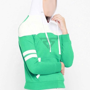 เสื้อมีฮู้ดสำหรับผู้หญิงเสื้อมีฮู้ดผ้าฟลีซผ้าฝ้ายสีแฟชั่นออกแบบได้ตามต้องการ - Product Image 3