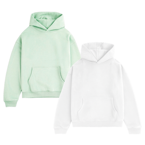 Sweats à capuche à coutures durables pour hommes, couleurs résistantes à la décoloration, ensembles de vêtements pour hommes, sweat-shirt à capuche épais en coton doux, grossiste - Product Image 1