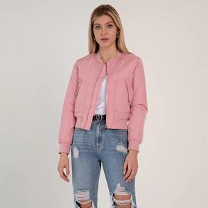 Blouson aviateur OEM pour femmes Streetwear en nylon léger personnalisé Vêtements d'extérieur décontractés à la mode Fabricant fournisseur d'usine - Product Image 2