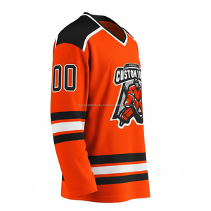 Maillot de hockey sur glace personnalisé Elite – Tenue d'équipe professionnelle, évacuation de l'humidité, commande en gros disponible - Product Image 3