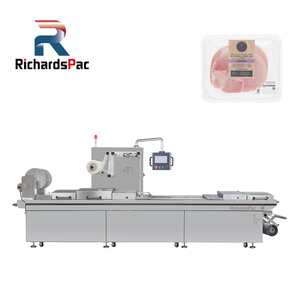 Machine à sceller pour le plateau alimentaire MAP Thermoformage Machine à emballer à atmosphère modifiée Fromage Durian - Product Image 1