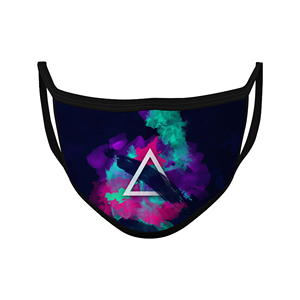 Mascarilla de seda antipolvo impresa con logotipo personalizado al por mayor, mascarillas de fiesta reutilizables de algodón ligeras con técnica de sublimación - Product Image 4